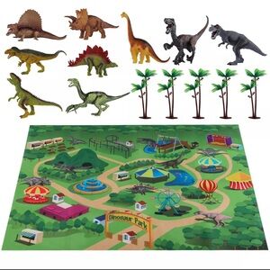 TEMI Dinosaur Toys for Kids 3-5, Jurassic Dinosaurs Figures